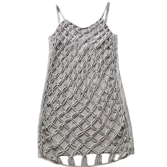 Madison Marcus Front Overlay Knot Silk Dress - Picture 2 of 12